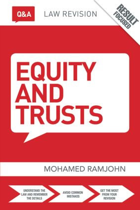 Q&A Equity & Trusts by Mohamed Ramjohn, 9781138780071