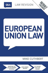 Q&A European Union Law by Michael Cuthbert, 9781138783911
