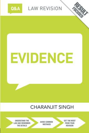 Q&A Evidence by Charanjit Singh, 9781138829596
