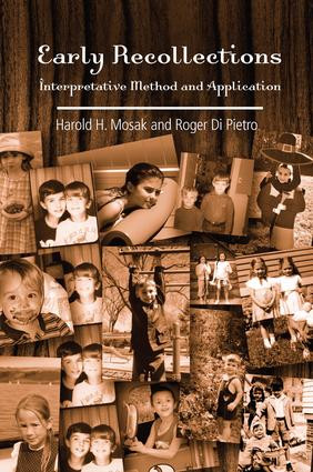 Early Recollections (Interpretive Method and Application) - 9781138968165 by Harold H. Mosak, Roger Di Pietro, 9781138968165