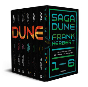 Estuche Saga Dune 1-6. La mayor epopeya de todos los tiempos  / Dune Saga Books  1-6. The Greatest Epic Adventure of All Time (Spanish Edition) by Frank Herbert, 9788466361897