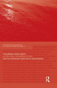 Tourism and India (A Critical Introduction) - 9781138883550 by Kevin Hannam, Anya Diekmann, 9781138883550