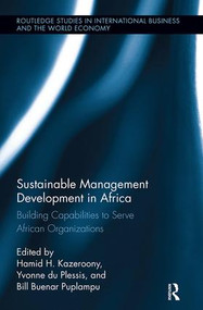 Sustainable Management Development in Africa (Building Capabilities to Serve African Organizations) - 9781138340114 by Hamid Kazeroony, 9781138340114