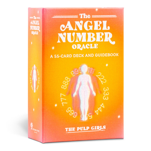 The Angel Number Oracle (A 55-Card Deck and Guidebook) by The Pulp Girls, 9781454952398