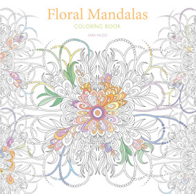 Floral Mandalas Coloring Book by Sara Muzio, 9788854420571