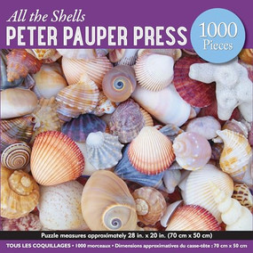 All the Shells 1000-Piece Jigsaw Puzzle by Peter Pauper Press, Inc., 9781441343451