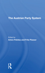 The Austrian Party System - 9780367305727 by Anton Pelinka, Fritz Plasser, 9780367305727