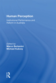 Human Perception - 9781138355972 by Marco Bertamini, Michael Kubovy, 9781138355972