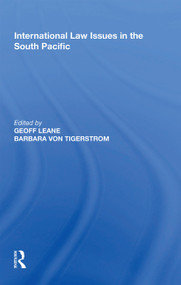 International Law Issues in the South Pacific - 9781138356160 by Geoff Leane, Barbara von Tigerstrom, 9781138356160