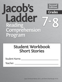 Jacob's Ladder Reading Comprehension Program (Grades 7-8, Student Workbooks, Short Stories (Set of 5)) by Joyce VanTassel-Baska, Tamra Stambaugh, 9781618219459