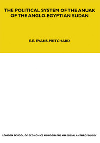 The Political System of the Anuak of the Anglo-Egyptian Sudan - 9780367717155 by E. E. Evans-Pritchard, 9780367717155