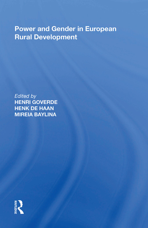Power and Gender in European Rural Development - 9781138620209 by Henk de Haan, 9781138620209