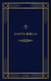 RVR 1960 Biblia edición ministerial, azul oscuro, tapa rústica (Spanish Edition) by B&H Español Editorial Staff, 9781087781129