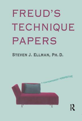 Freud's Technique Papers (A Contemporary Perspective) - 9781855753464 by Steven J. Ellman, 9781855753464