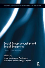 Social Entrepreneurship and Social Enterprises (Nordic Perspectives) - 9781138340091 by Linda Lundgaard Andersen, Malin Gawell, Roger Spear, 9781138340091