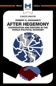 An Analysis of Robert O. Keohane's After Hegemony - 9781912127382 by Ramon Pacheco Pardo, 9781912127382
