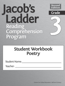 Jacob's Ladder Reading Comprehension Program (Grade 3, Student Workbooks, Poetry, (Set of 5)) by Clg Of William And Mary/Ctr Gift Ed, Joyce VanTassel-Baska, 9781618217318