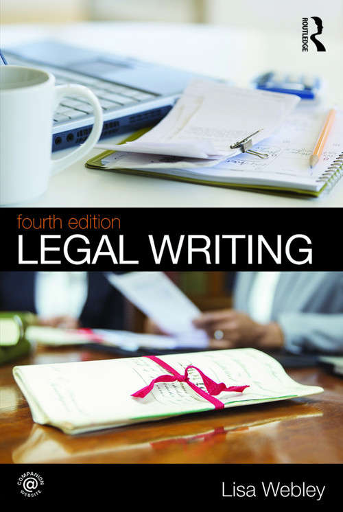 Legal Writing - 9781138840683 by Lisa Webley, 9781138840683