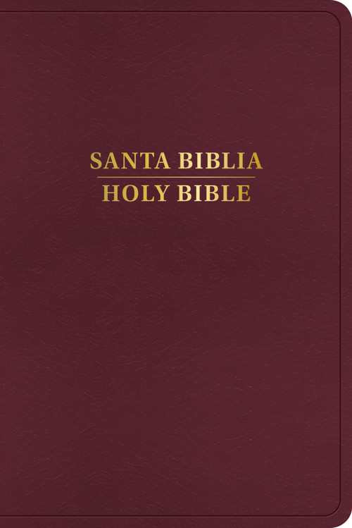 RVR 1960/KJV Biblia bilingüe, borgoña imitación piel (Edición 2024) (Bilingual Edition) by B&H Español Editorial Staff, 9798384500797