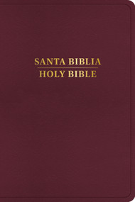 RVR 1960/KJV Biblia bilingüe, borgoña imitación piel (Edición 2024) (Bilingual Edition) by B&H Español Editorial Staff, 9798384500797