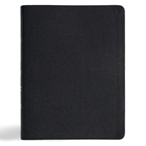 CSB Men of Character Bible, Revised and Updated, Black Genuine Leather, Indexed by CSB Bibles by Holman, Gene A. Getz, 9798384501794