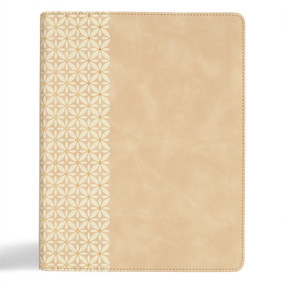 CSB Notetaking Bible, Expanded Reference Edition, Cream SuedeSoft LeatherTouch by CSB Bibles by Holman, 9798384502227