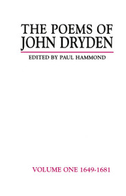 The Poems of John Dryden: Volume One (1649-1681) by Paul Hammond, 9781032478043