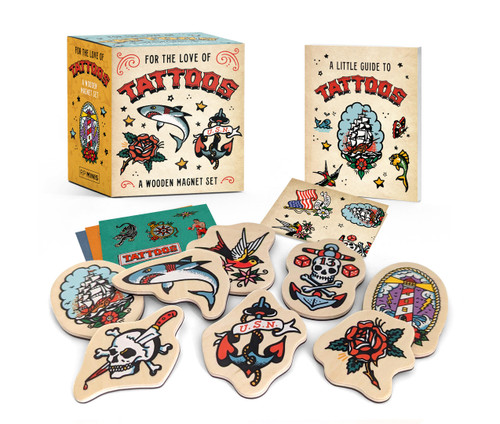 For the Love of Tattoos: A Wooden Magnet Set by Verena Hutter, Eric Hinkley, 9780762485987
