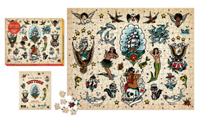 For the Love of Tattoos 500-Piece Puzzle by Verena Hutter, Eric Hinkley, 9780762485994