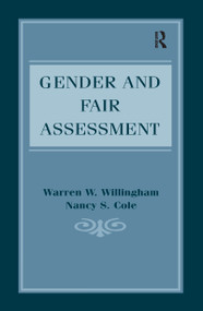 Gender and Fair Assessment - 9781138974944 by Warren W. Willingham, Nancy S. Cole, 9781138974944