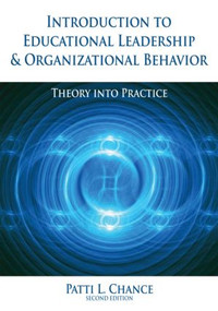 Introduction to Educational Leadership & Organizational Behavior by Patti Chance, 9781596671010