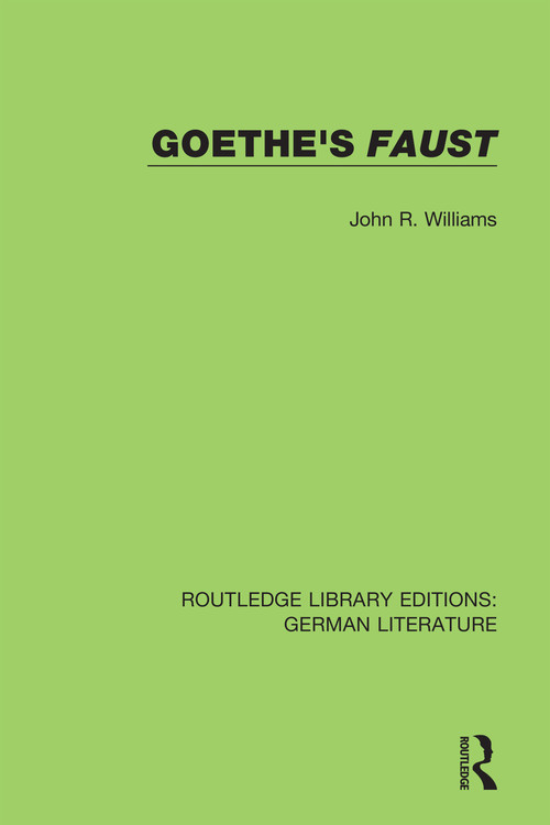 Goethe's Faust - 9780367438401 by John R. Williams, 9780367438401