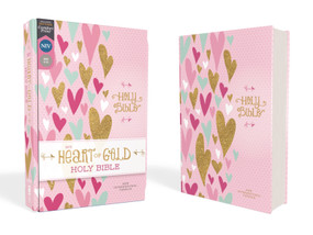 NIV, Heart of Gold Holy Bible, Hardcover, Red Letter, Comfort Print by Zondervan, 9780310768524