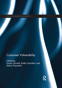Consumer Vulnerability - 9780367891732 by Susan Dunnett, Kathy Hamilton, Maria Piacentini, 9780367891732