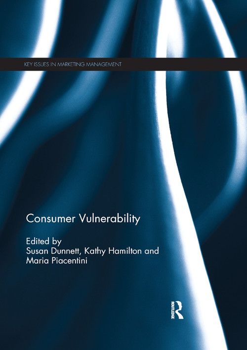 Consumer Vulnerability - 9780367891732 by Susan Dunnett, Kathy Hamilton, Maria Piacentini, 9780367891732