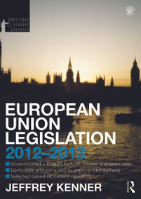 European Union Legislation by Jeffrey Kenner, D.G. Cracknell, Jeff Kenner, 9780415633864