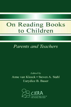 On Reading Books to Children (Parents and Teachers) by Anne van Kleeck, Steven A. Stahl, Eurydice B. Bauer, 9780805839692