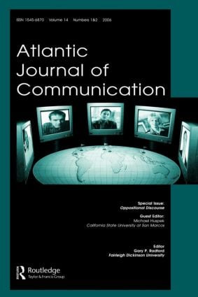 Oppositional Discourses Ajc V14 1&2 by Gary P. Radford, 9780805893830