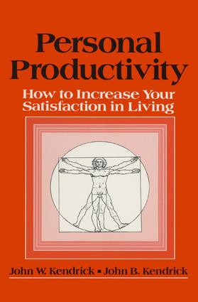 Personal Productivity by John W. Kendrick, J. B. Kendrick, 9780873324632