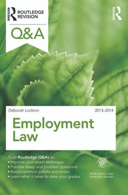 Q&A Employment Law 2013-2014 by Deborah Lockton, 9780415695077
