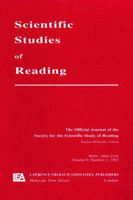 Reading Development in Adults (A Special Issue of scientific Studies of Reading) by Richard L. Venezky, John P. Sabatini, 9780805896510