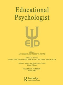 The Schooling of Ethnic Minority Children and Youth (A Special Issue of Educational Psychologist) by Judith L. Meece, Beth Kurtz-Costes, 9780805897210