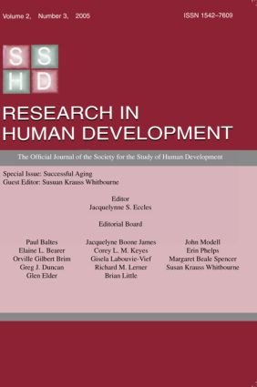 Successful Aging (A Special Issue of research in Human Development) - 9780805894233 by Susan Krauss Whitbourne, 9780805894233