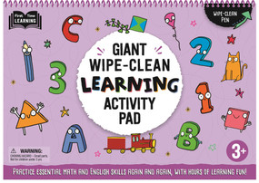 Giant Wipe-Clean Learning Activity Pack (Practice Essential Math and English Skills, With Hours of Learning Fun! 3+) by IglooBooks, Katie Abey, 9781837717804