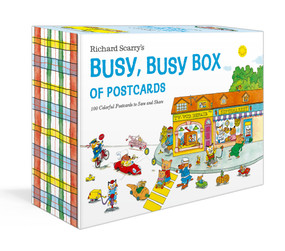 Richard Scarry's Busy, Busy Box of Postcards (100 Colorful Postcards to Save and Share) by Richard Scarry, 9780593580028