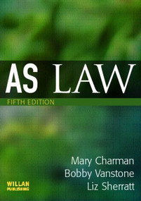AS Law - 9781843924173 by Mary Charman, Bobby Vanstone, Liz Sherratt, 9781843924173