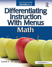 Differentiating Instruction With Menus (Math (Grades K-2)) by Laurie E. Westphal, 9781593634926