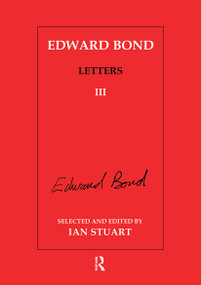 Edward Bond: Letters 3 by Ian Stuart, 9783718657490