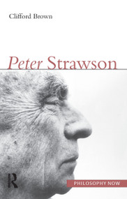 Peter Strawson - 9781844650491 by Clifford A. Brown, 9781844650491
