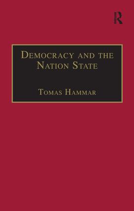 Democracy and the Nation State - 9781138253551 by Tomas Hammar, 9781138253551